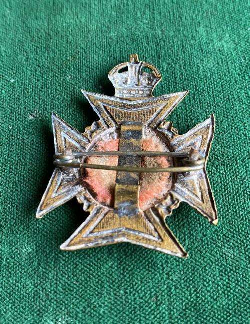 RHODESIA REGIMENT K/C BRASS CAP BADGE-WORN 1927-1947-STICK PIN
