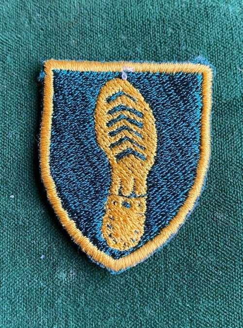 SADF EQUESTRIAN CENTRE TRACKER CLASS 3 IN GREEN-CLOTH BADGE-APPROVED IN 1982