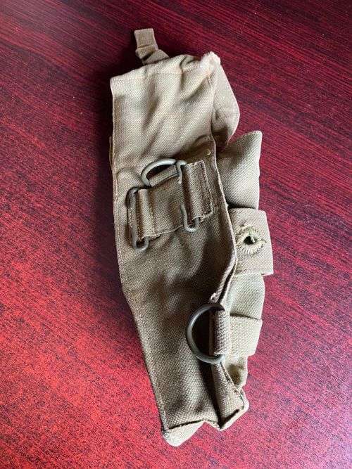 RHODESIA PATTERN 64 AMMO POUCH -MARKINGS ON THE INSIDE