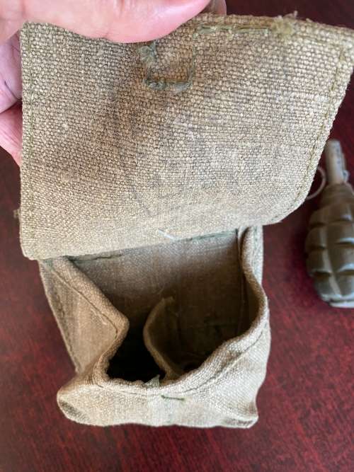 RUSSIAN F1 PERSONNEL FRAGMENTATION HAND GRENADE NICKNAMED THE LIMONKA (LEMONLIKE) BORDER WAR PARIOD
