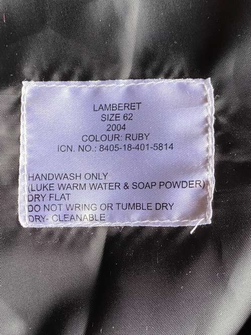 2004 UNUSED MEDICAL BERET- SIZE 62-LABELLED