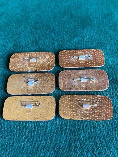 SOVIET RUSSIA RARE 1970`S-COLLECTABLE NAVY PINS-WAR SHIPS OF THE REVOLUTION,CRUISERS OF RUSSIA-SET O