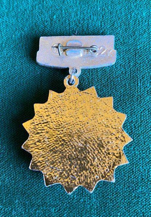 VINTAGE SOVIET UNION PIN BADGE-1980`S-STICK PIN INTACT
