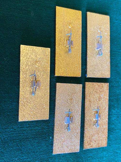 SOVIET RUSSIA,RARE 1970`S-COLLECTABLE PINS-WAR SHIPS OF THE REVOLUTION,CRUISERS OF RUSSIA-SET OF 5