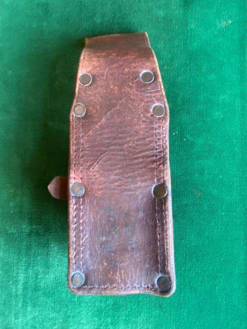 SOUTH AFRICAN LEATHER FROG FOR THE NO 1 BAYONET
