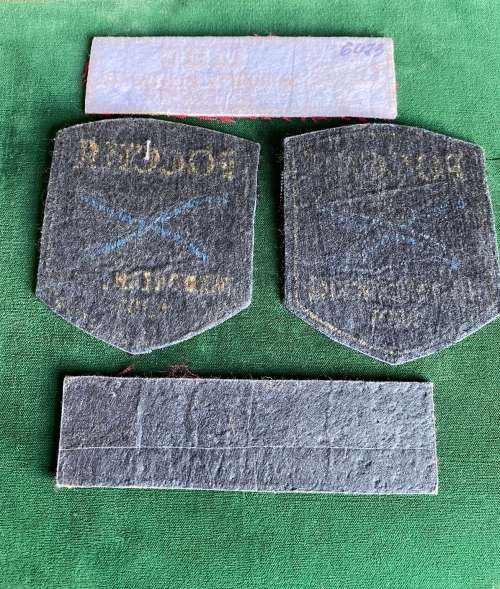 SOVIET RUSSIA NAVY PATCHES-4 SOLD TOGETHER-1980`S