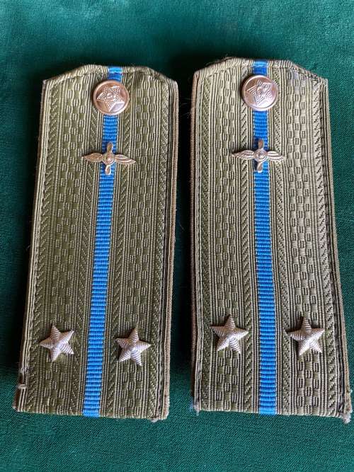 RUSSIA AIR FORCE RANK BOARDS- 1980`S