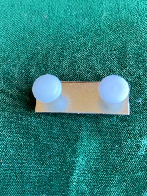 COMMANDO BERET BAR-GREEN/ SAFFRON/ GREEN-LARGER 2ND PATTERN-ORIGINAL- 2 PINS