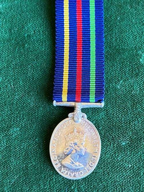 MINIATURE CIVIL DEFENCE LONG SERVICE MEDAL 1961