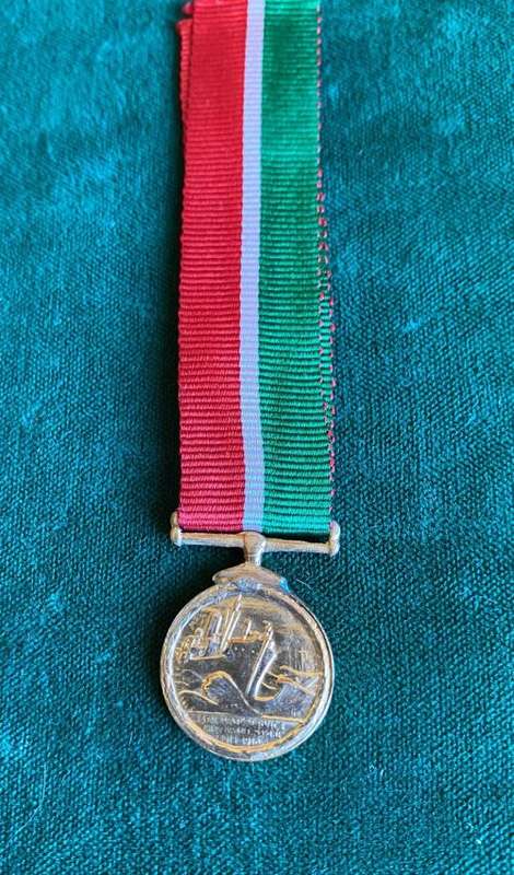 MINIATURE MERCANTILE MARINE MEDAL