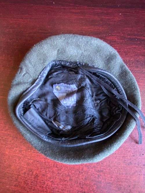 SA INFANTRY BERET-INSIDE RING MEASURES 49 CM