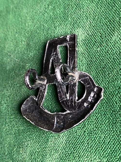 RHODESIA INTAF CAP BADGE 1972-80- 2 LUGS