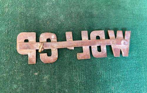UNIDENTIFIED SHEET METAL TITLE