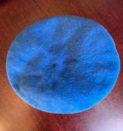 ORDNANCE SERVICE CORPS BERET -INSIDE RING MEASURES 50 CM