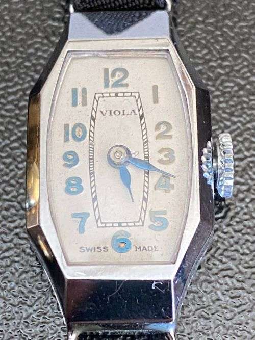 3X LADIES WATCHES SOLD TOGETHER-VOILA SWISS MADE,THE OTHER TWO UNKNOWN-SOLD AS IS