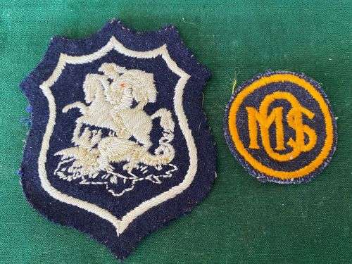 UNIDENTIFIED BADGES-2 SOLD TOGETHER