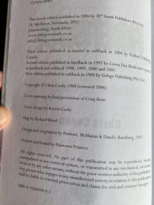 RHODESIA-FIRE FORCE 4TH EDITION BY CHRIS COCKS AND PAUL C MOORCROFT 306 PAGES-WELL ILLUSTRATED -GOOD