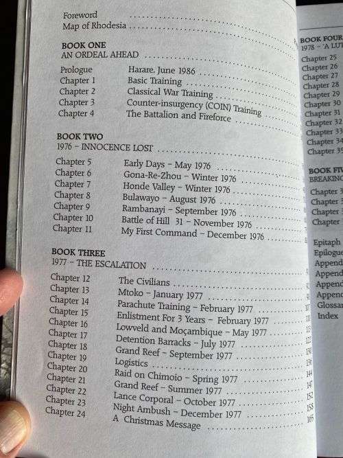 RHODESIA-FIRE FORCE 4TH EDITION BY CHRIS COCKS AND PAUL C MOORCROFT 306 PAGES-WELL ILLUSTRATED -GOOD
