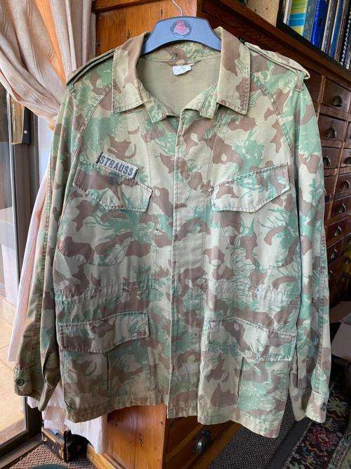 POLICE TASK FORCE-2ND PATTERN CAMO JACKET-SIZE LARGE-MEASURES 58 CM ARMPIT TO ARMPIT-LABELLED AND DA