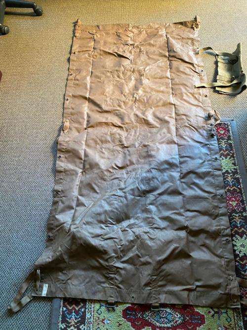 SADF PERIOD GROUNDSHEET (ALSO USED FOR STRETCHER ) AND COVER