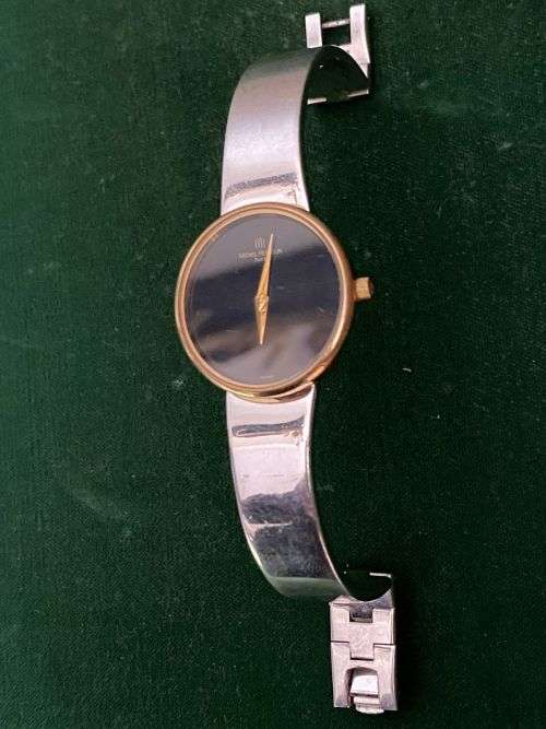 MICHEL HERBALIN,LADIES WATCH 13097-NEEDS BATTERY