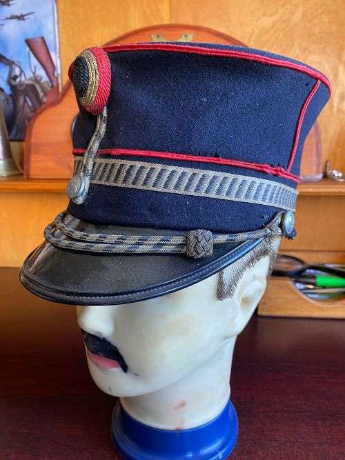 BELGIUM TROOPER WW1 ARTILLERY CAP