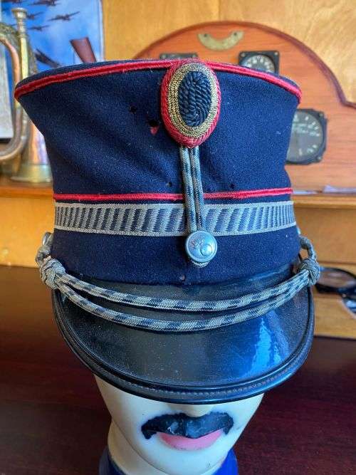 BELGIUM TROOPER WW1 ARTILLERY CAP