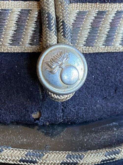 BELGIUM TROOPER WW1 ARTILLERY CAP