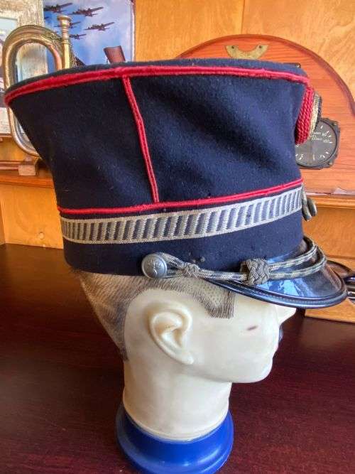 BELGIUM TROOPER WW1 ARTILLERY CAP