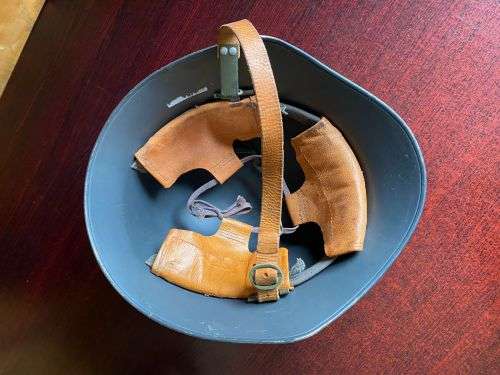 1930 SWISS DUCK BILL STEEL HELMET-VERY RARE