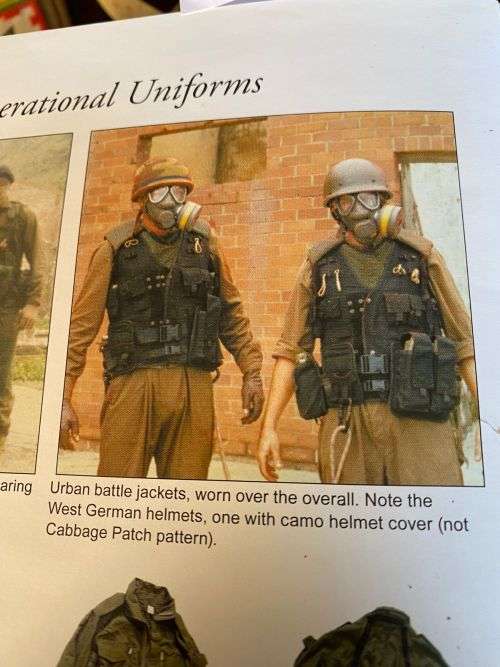 West German Para Helmet Used by SADF Special Forces