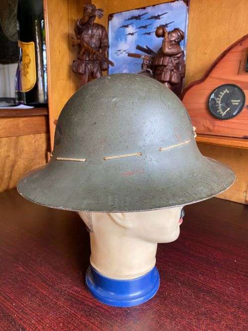 WW2 BRITISH ZUKERMAN SPECIAL FIRE PATROL HELMET