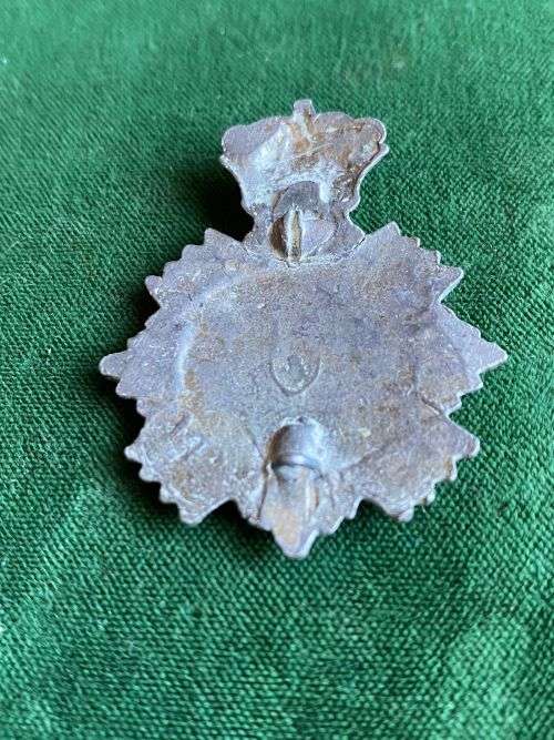 CAPE TOWN RIFLES CAP BADGE CASTING-ONE LUG-WW2