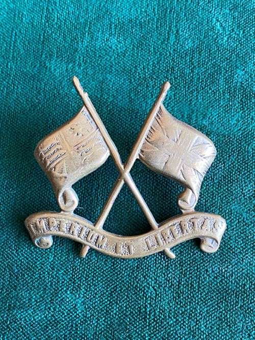 IMPERIAL LIGHT HORSE HEADRESS BADGE (LARGE)-WORN 1903-1913- 2 LARGE