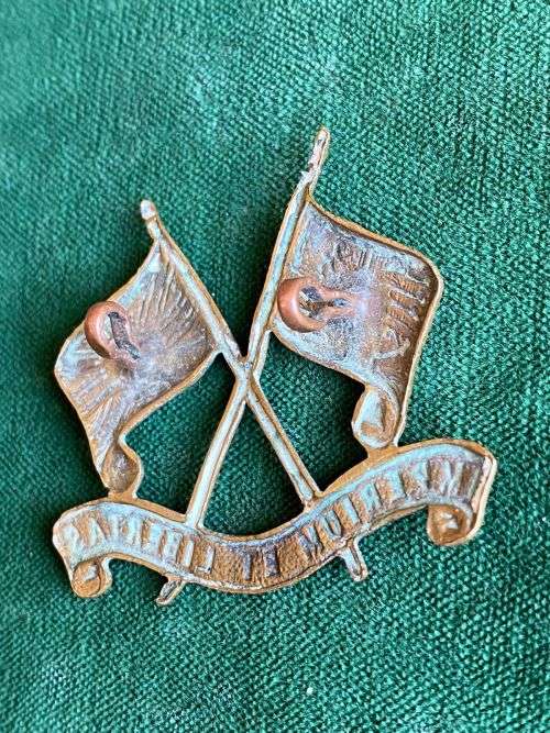 IMPERIAL LIGHT HORSE HEADRESS BADGE (LARGE)-WORN 1903-1913- 2 LARGE
