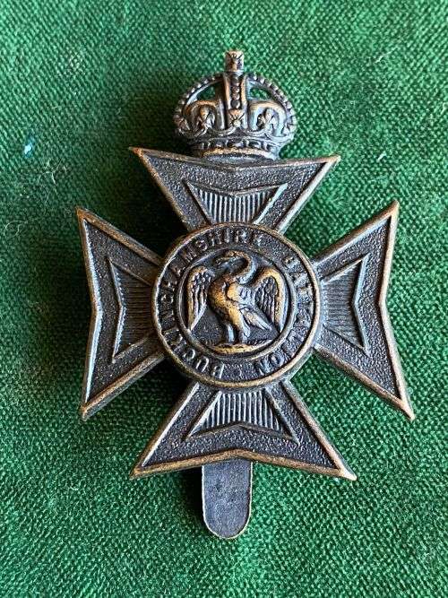 THE OXFORDSHIRE AND BUCKINGHAMSHIRE LIGHT INFANTRY,BLOCK,CAP BADGE