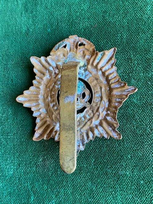 ARMY SERVICE CORPS BADGE-WORN FROM 1916 UNTILL 1918 WHEN THE PREFIX ROYAL WAS ADDED-BRASS