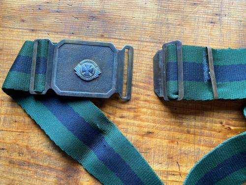 REGIMENT DAN PIENAAR,STABLE BELT-APPROVED 1980-EXTENDED LENGTH 98 CM