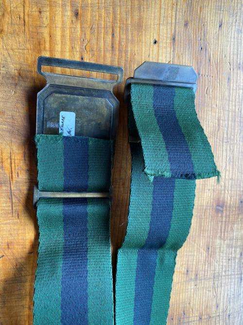 REGIMENT DAN PIENAAR,STABLE BELT-APPROVED 1980-EXTENDED LENGTH 98 CM