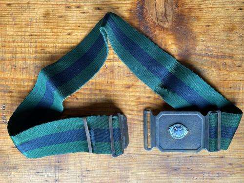 REGIMENT DAN PIENAAR,STABLE BELT-APPROVED 1980-EXTENDED LENGTH 98 CM