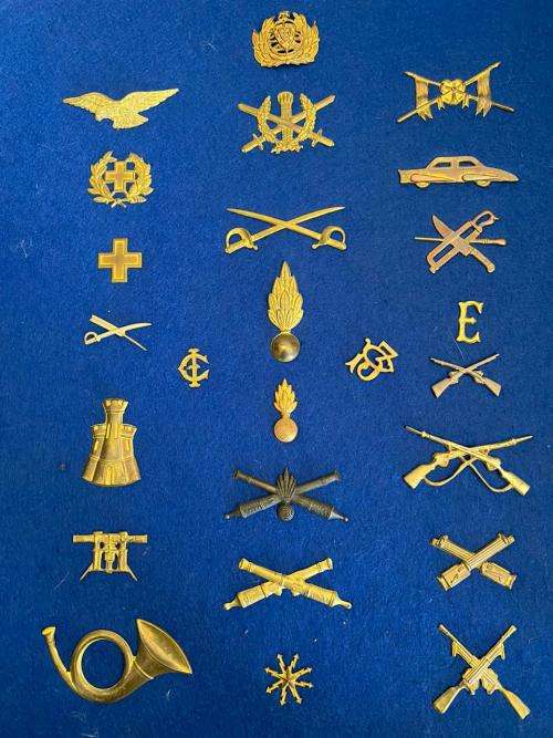 Colonial Portuguese Badges - 25 in Total