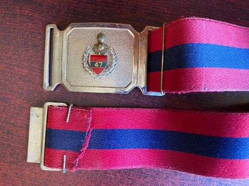 ENGINEERS/47 SURVEY SQUADRON STABLE BELT-EXTENDED LENGTH 96 CM