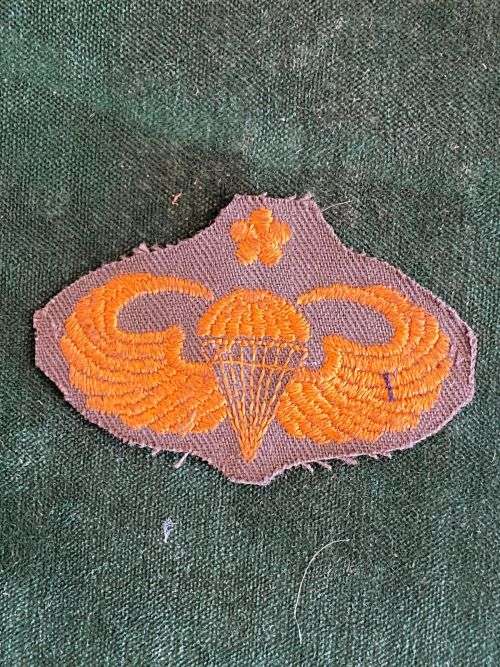 USA SENIOR PARACHUTE BADGE-EMBROIDERED