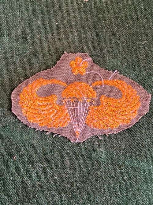 USA SENIOR PARACHUTE BADGE-EMBROIDERED