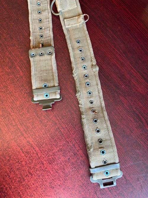 RHODESIAN PATTERN 64 WEBBING BELT-EXTENDED LENGTH 118 CM