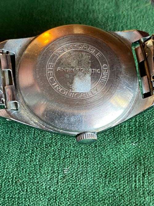 ANKER MADE IN GERMANY MENS WATCH -CASING MEASURES 34 MM-COMPLETE BUT NEEDS SERVICE