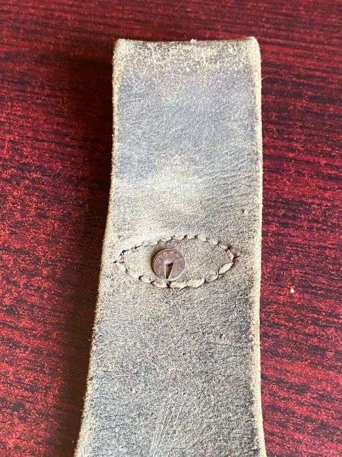 KS 98 BAYONET MADE BY ERFURT 1909-LEATHER GRIPS-ISSUED TO THE SCHUTZTRUPPE IN GERMAN SOUTH WEST AFRI
