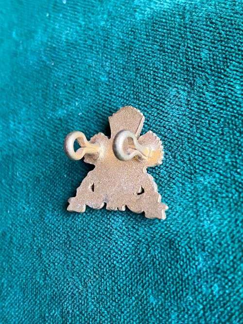 SPECIAL SERVICES BATTALION,OFFICERS MESS DRESS COLLAR BADGE-WORN 1934-1942- 2 LUGS