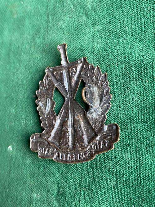 SA INSTRUCTIONAL CORPS BADGE-WORN 1942-45- ONE LUG