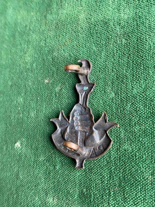 YOUTH TRAINING BRIGADE COLLAR BADGE- WORN 1941-46- 2 LUGS